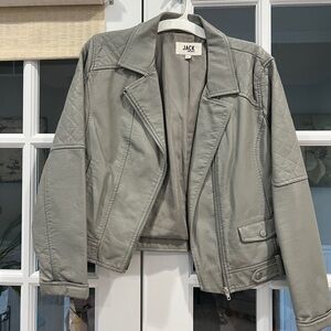 BB Dakota Women's Quilted Leather Jacket